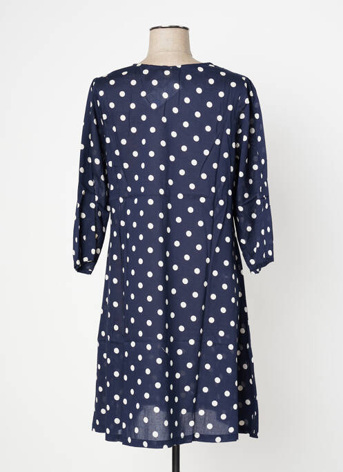 Robe mi-longue bleu RHUM RAISIN pour femme
