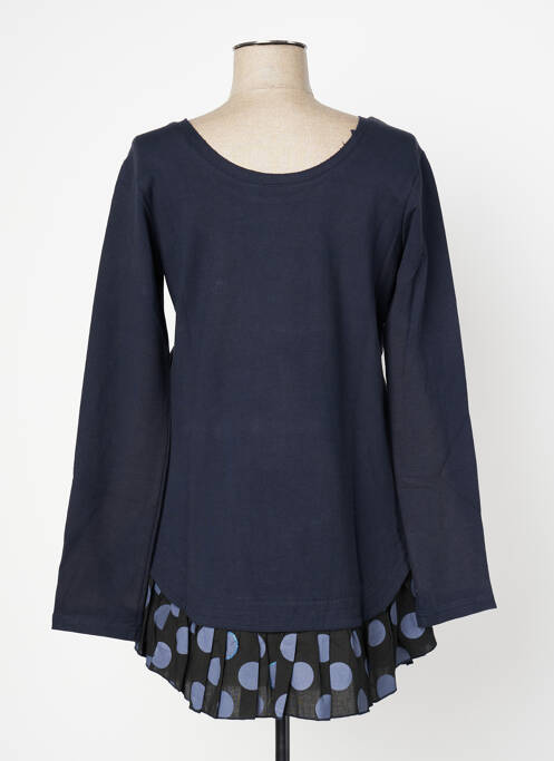 Tunique manches longues bleu RHUM RAISIN pour femme