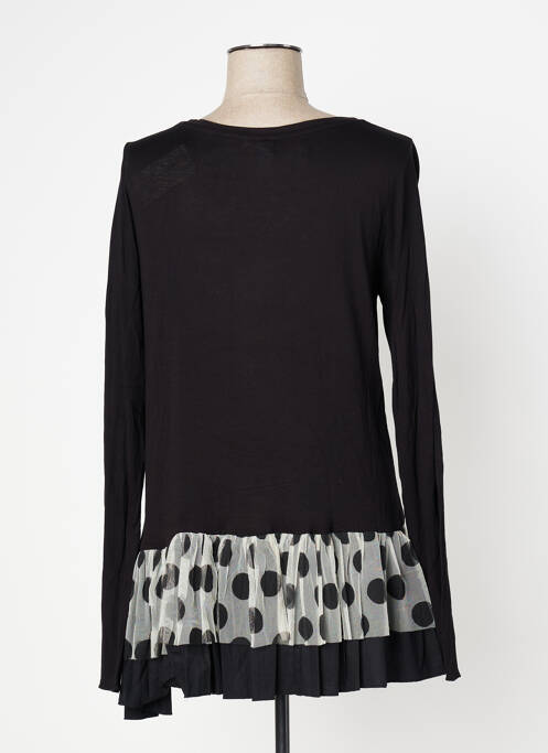 Tunique manches longues noir RHUM RAISIN pour femme