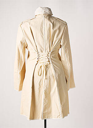 Trench sans capuche sans capuche beige ET DIEU CREA LA FEMME femme
