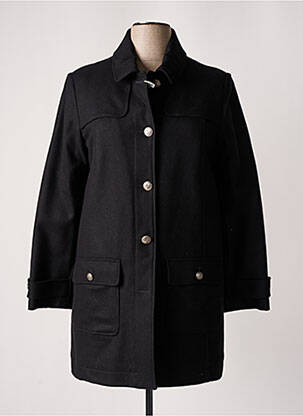 Manteau long noir ARMOR LUX pour femme