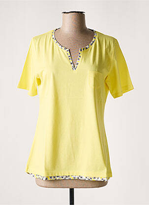 T-shirt jaune ARMOR LUX pour femme