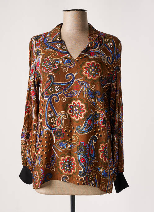 Blouse marron NINATI pour femme