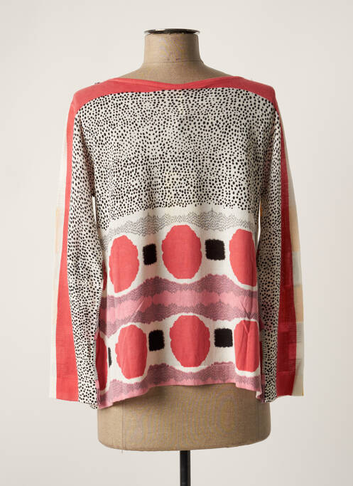 Gilet manches longues rose JEI'S BY LETIZIA DENARO pour femme