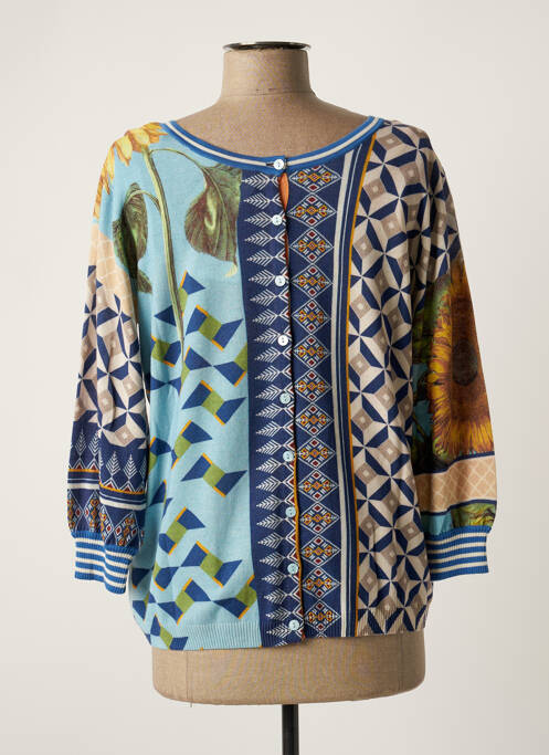 Twin-set bleu JEI'S BY LETIZIA DENARO pour femme