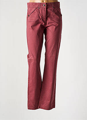 Pantalon droit rouge ARMOR LUX pour femme
