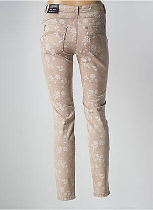 Pantalon slim stretch taille normale beige JOCAVI femme