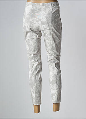 Pantalon 7/8 stretch taille normale gris JOCAVI femme