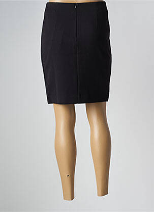 Jupe mi-longue taille normale noir NINATI femme
