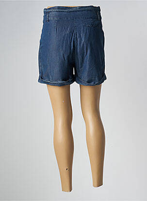 Short fermeture zippée sous rabat boutonné taille normale bleu YERSE femme
