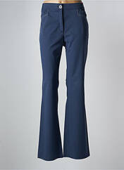 Pantalon flare bleu JOCAVI pour femme seconde vue