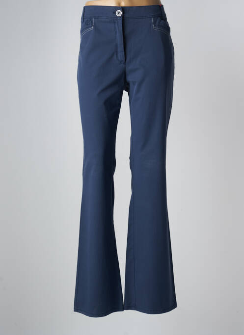 Pantalon flare bleu JOCAVI pour femme