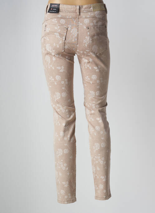 Pantalon slim beige JOCAVI femme