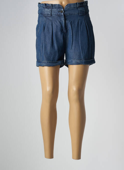 Short bleu YERSE pour femme