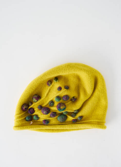 Bonnet jaune RABIONEK pour femme