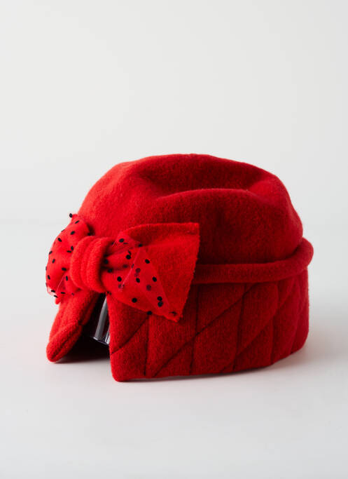 Bonnet rouge RABIONEK pour femme