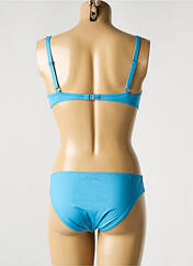 Maillot de bain 2 pièces bleu JENNA DE ROSNAY pour femme seconde vue