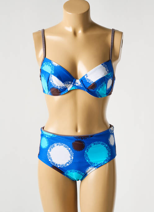 Maillot de bain 2 pièces bleu BLUE LOBSTER pour femme