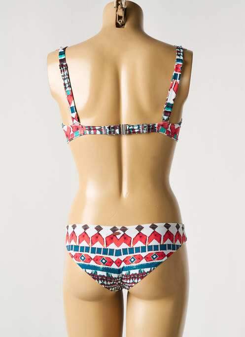 Maillot de bain 2 pièces stretch haut soutien-gorge emboitant vert BLUELOBSTER femme