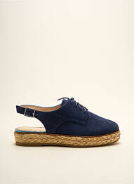 Espadrilles nubuck talon plat jusqu'à 3cm bleu MELLOW YELLOW femme