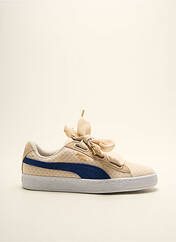 Baskets beige PUMA pour femme seconde vue