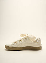 Baskets blanc PUMA pour femme seconde vue