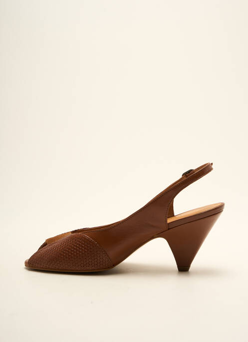 Sandales/Nu pieds marron SCHMOOVE pour femme