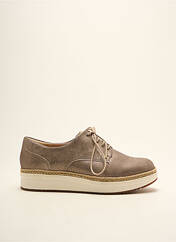 Derbies marron CLARKS pour femme seconde vue