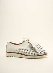 Derbies blanc ALFA pour femme seconde vue