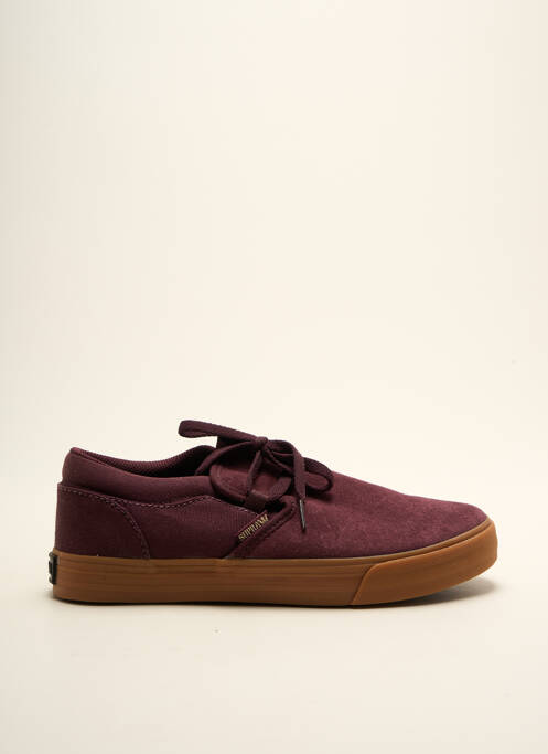 Baskets violet SUPRA pour homme