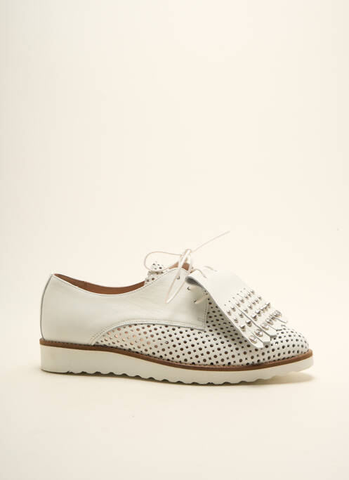 Derbies blanc ALFA pour femme