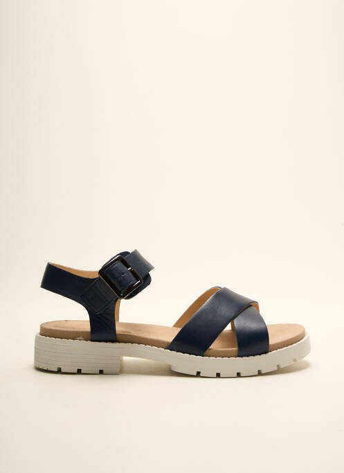 Sandales/Nu pieds bleu CLARKS pour femme