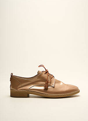 Derbies matière lisse talon plat jusqu'à 3cm marron ROSEMETAL femme