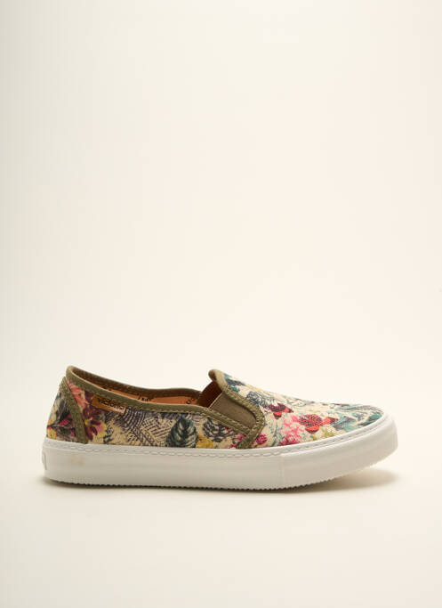 Slip ons vert VICTORIA pour femme