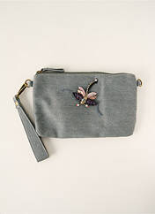 Pochette gris CRAZY LOU pour femme seconde vue