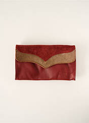 Pochette rouge LEA.TONI pour femme seconde vue