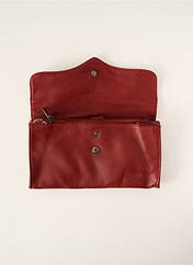 Pochette rouge LEA.TONI pour femme seconde vue