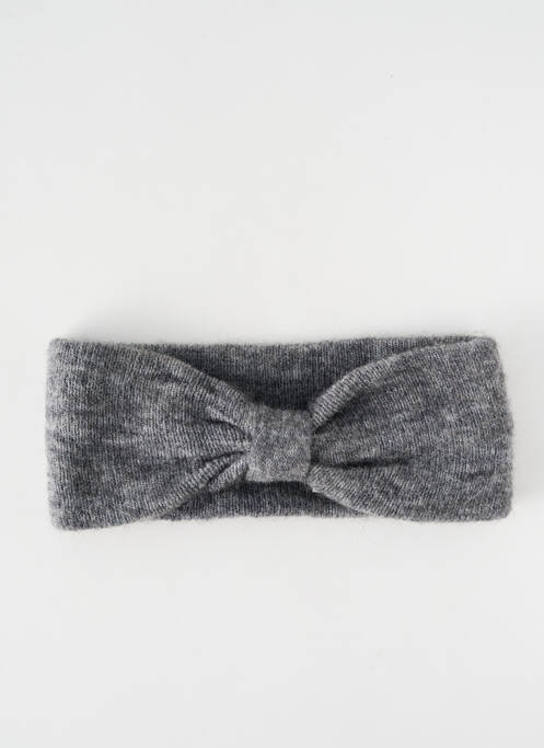 Bonnet gris PIECES pour femme