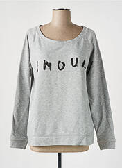 Sweat-shirt gris AN FAMILLE pour femme seconde vue