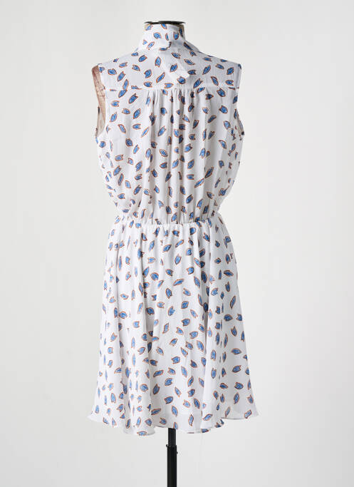 Robe mi-longue blanc MOLLY BRACKEN pour femme