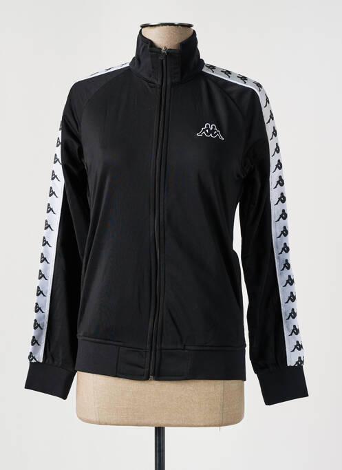 Veste casual noir KAPPA pour femme