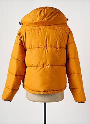 Doudoune manches longues a capuche jaune KINGS OF INDIGO homme