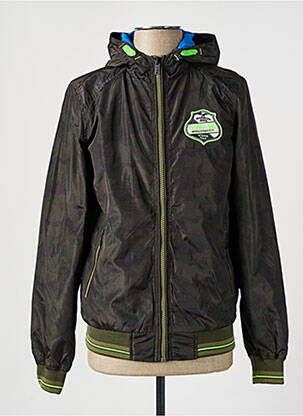 Blouson poches vert PETROL INDUSTRIES garcon