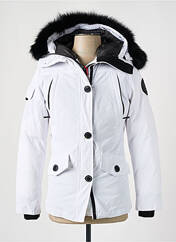 Parka blanc HELVETICA pour femme seconde vue