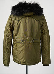 Parka vert TWO ANGLE pour homme seconde vue