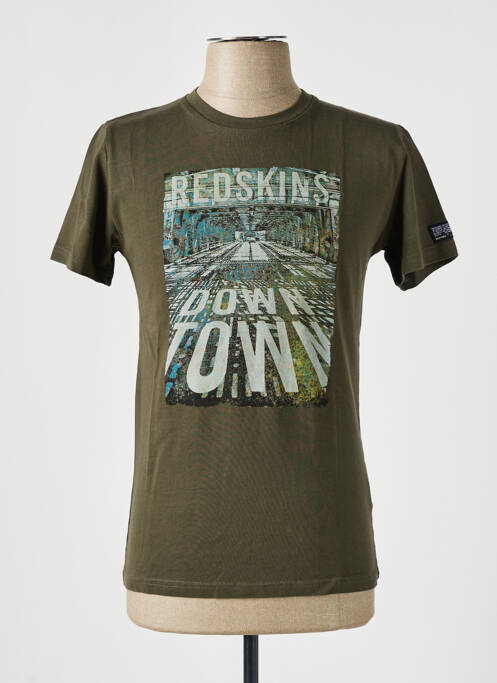 T-shirt vert REDSKINS pour garçon