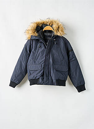 Blouson poches bleu AMERICAN COLLEGE garçon