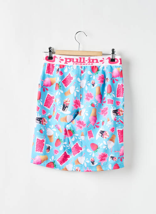 Short de bain stretch bleu PULL IN garcon