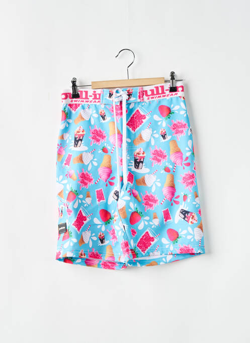 Short de bain bleu PULL IN pour garçon