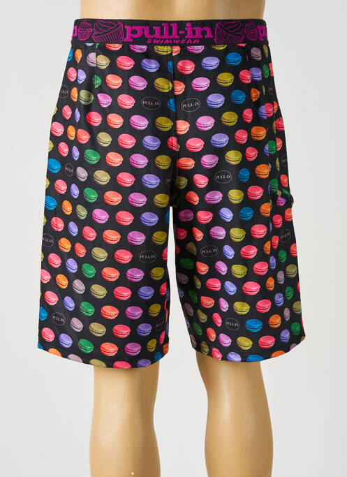 Short de bain noir PULL IN pour homme